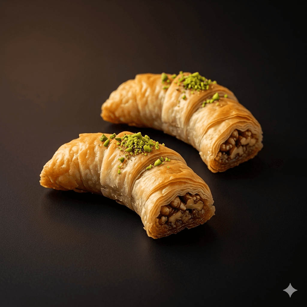 Baklawa Crescent Walnuts